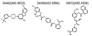 Figure 4 . Lead compounds that inhibit Der GTPase
